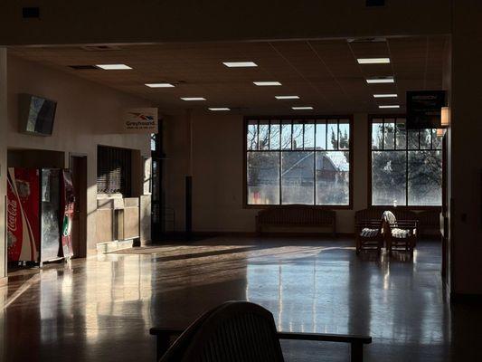 The Train station where we are located.