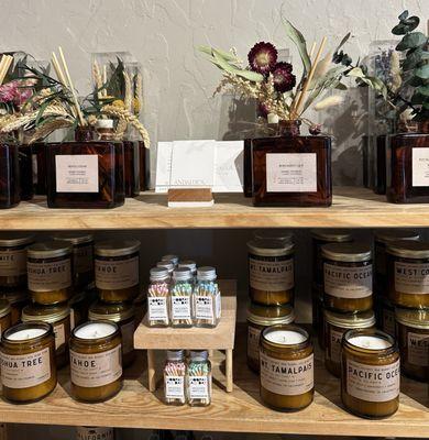 Candles and diffusers