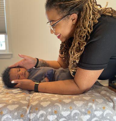 Pediatric chiropractic adjustment. Safe, gentle and specific chiropractic care.
Pediatric Chiropractor Conyers, GA