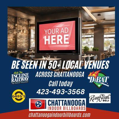Chattanooga Indoor Billboards