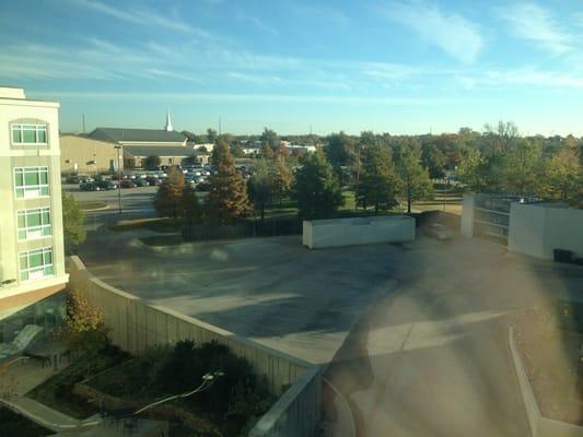 Out my hotel window.