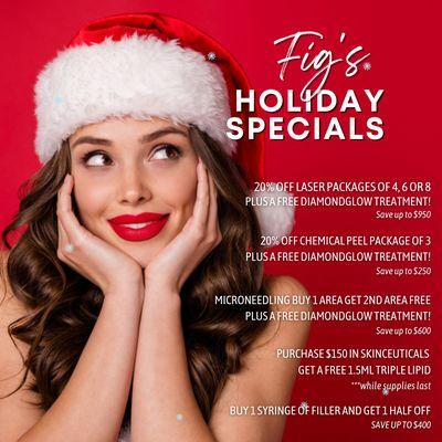 Fig's Holiday Specials