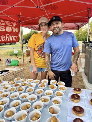 We had the best time at Hotter'N Hell Hundred this morning