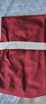 Polo shirt folded for travel