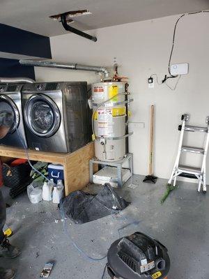 New 50 gallon water heater completed on the same visit Thank you guys for all your hard work.