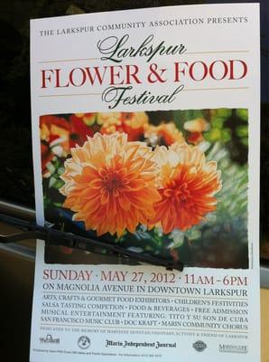 Larkspur Flower & Food Festival