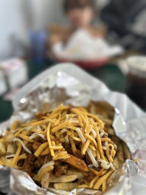 Chili cheese fries