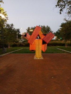 Wonderful light-up art