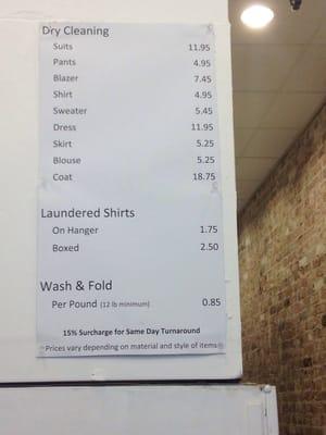 Prices are pretty amazing for the location