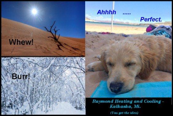 Don't let this summers' heat dog ya. Create a perfect place .... like this guy.