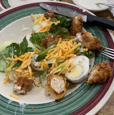 I had eaten half before I remembered to taken a photo. This was super yummy!