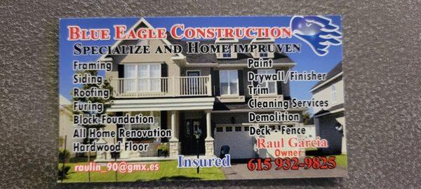 Blue Eagle Construction