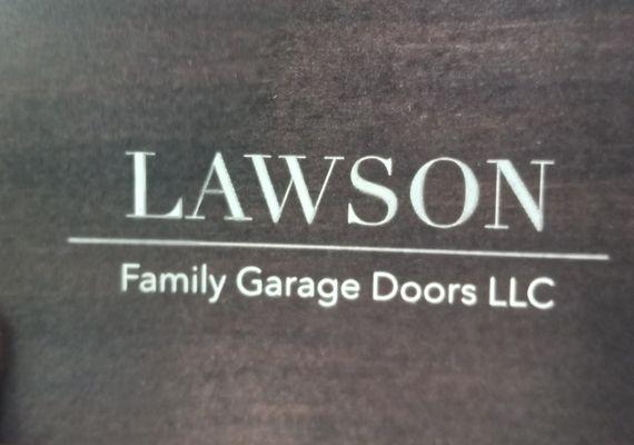 Lawson Family Garage Doors