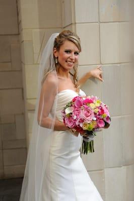 Shades of Pink wedding 2010