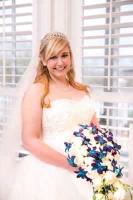 Beautiful bride in Madisonville