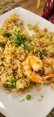 House shrimp fried rice.