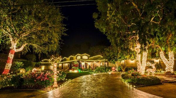 Residential Holiday Lighting from Imagine Lighting Company