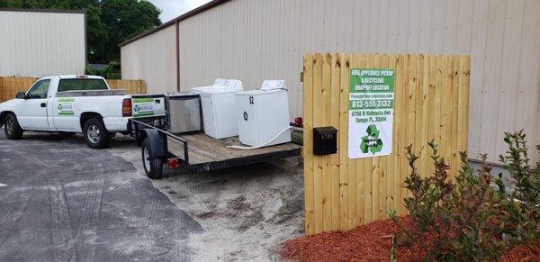 Free Appliance Pickup Removal Tampa