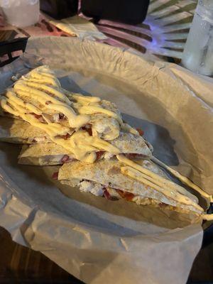Lobster Quesadilla