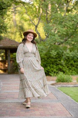 High School Senior graduation photos in Pinehurst, NC.