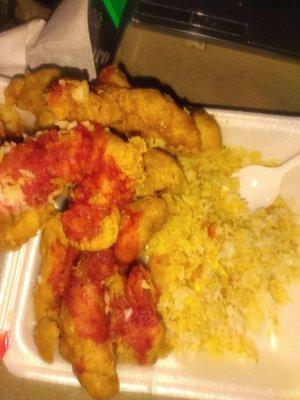 Sweet and sour chicken