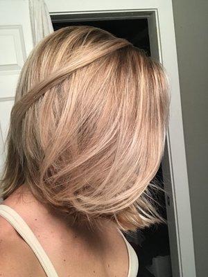 Hailey KILLED it with the Balayage and the cut. I am thrilled with the result.