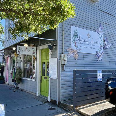 Alice and Amelia, Magazine Street (West Riverside area). My favorite New Orleans themed gift store. Ask for Joann.
