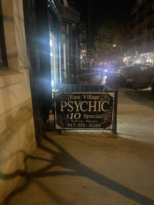 Sign for easy visibility!