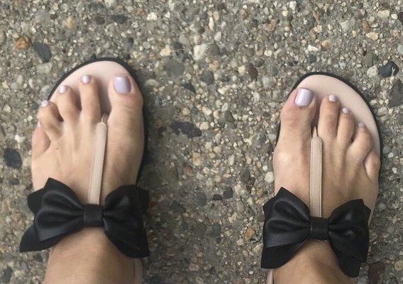 Fabulous pedicure by Gloria