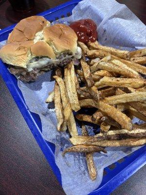 Swiss & Wesson and hand cut fries