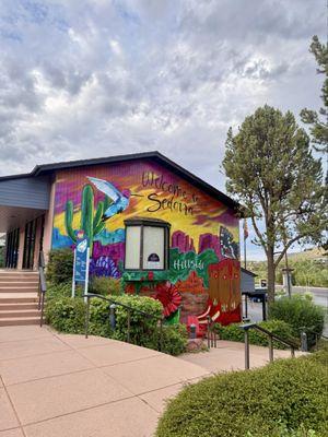 Pretty, caught my eye driving by...