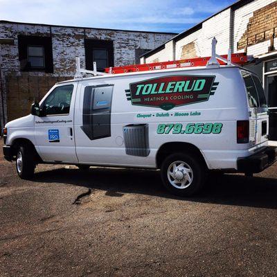Trust Tollerud's home town heating team
