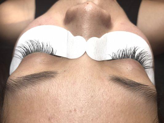 After xtreme eyelash extensions