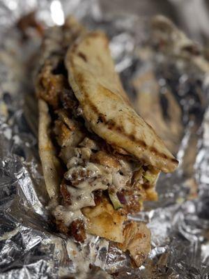 Zinger Chicken Shawarma (delicious! But too much sauce and too many onions) less of each would be 10/10