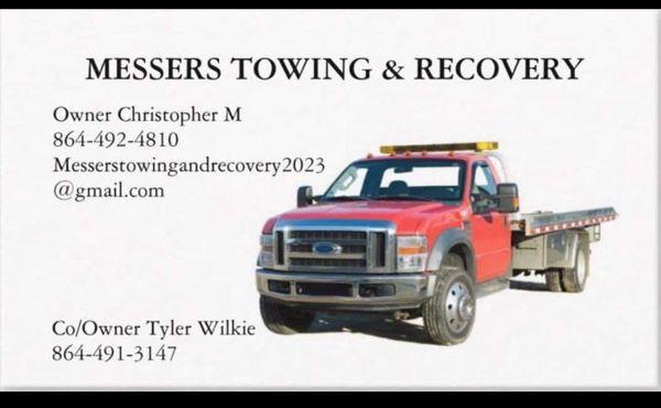 Messers Towing & Recovery