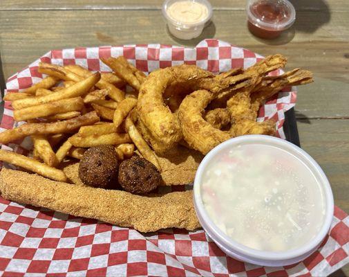 Fish and shrimp meal