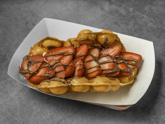 Strawberry Nutella Waffle