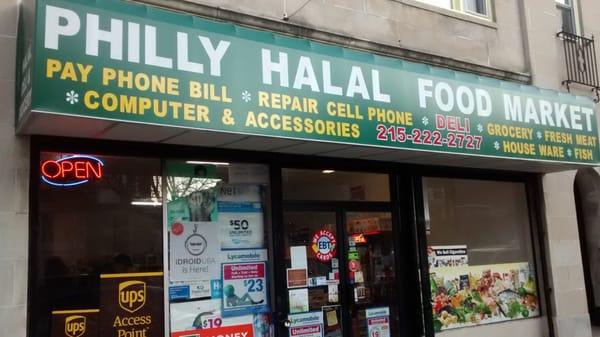 Store front.