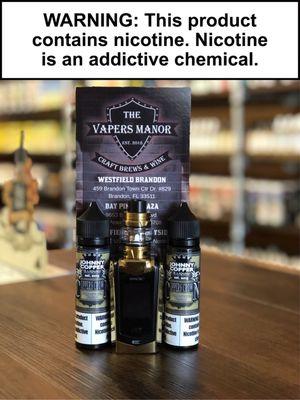 Mmmm butterscotch @johnnycopper #vape #VAPERS #vapor #thevapersmanor #johnnycopper #butterscotch #goodstuff #flavor