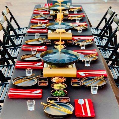 Our Full Tabletop-Grill Service