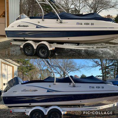 Complete Wetsand / Buff on this Hurricane to bring it back to life!