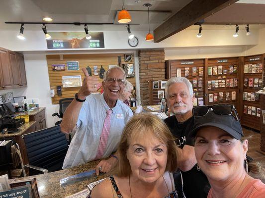 See that contagious smile. Love you Marty