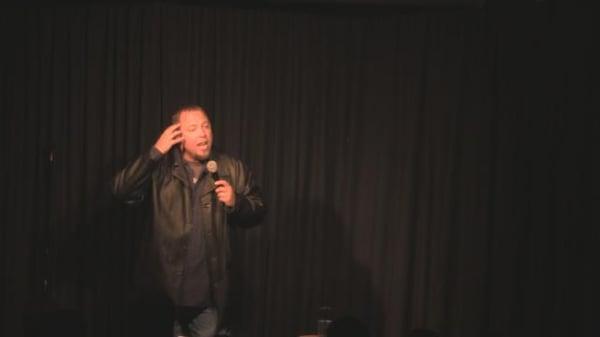 On stage at Courtney's