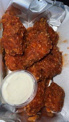 Boneless Dog Bites (Hot Barbecue Garlic)