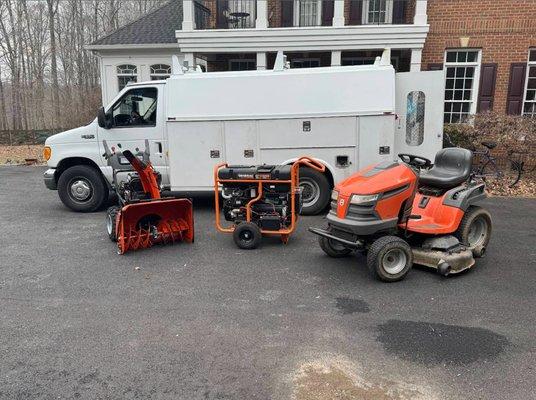 Trusted service at our customers, location!