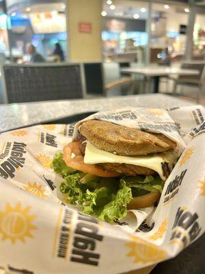 Veggie Burger with Cheese