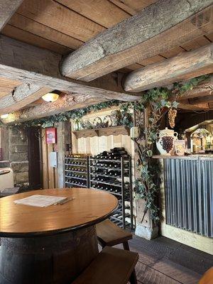 Inside hidden trails winery