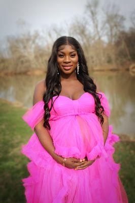 Closure sew in on her special day, this style is suitable for everyone. If you suffer from hairloss, alopecia, you could get this service.