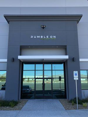 Welcome to the Rumble On Fulfillment Center!