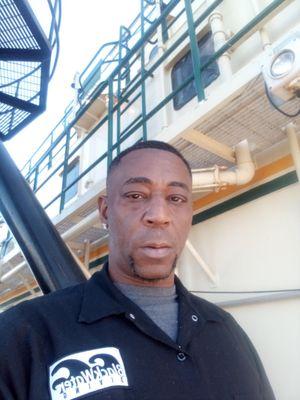 Randy pierce on a dive vessel